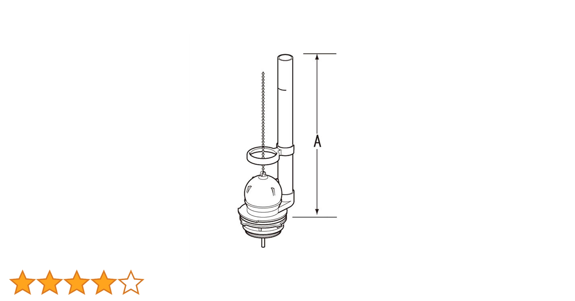 Amazon | LIXIL トイレ部品フロート弁 TF-889C | トイレ設備アクセサリ